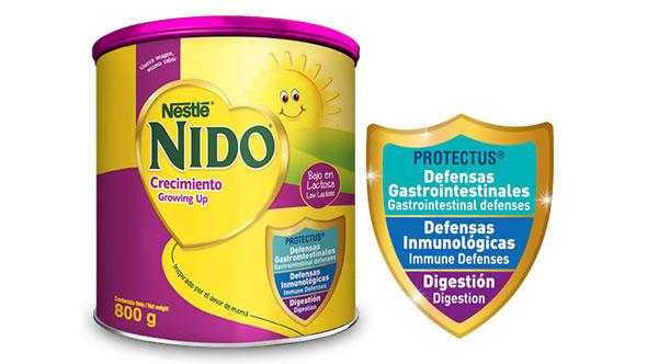 NIDO® Crecimiento Bajo en Lactosa